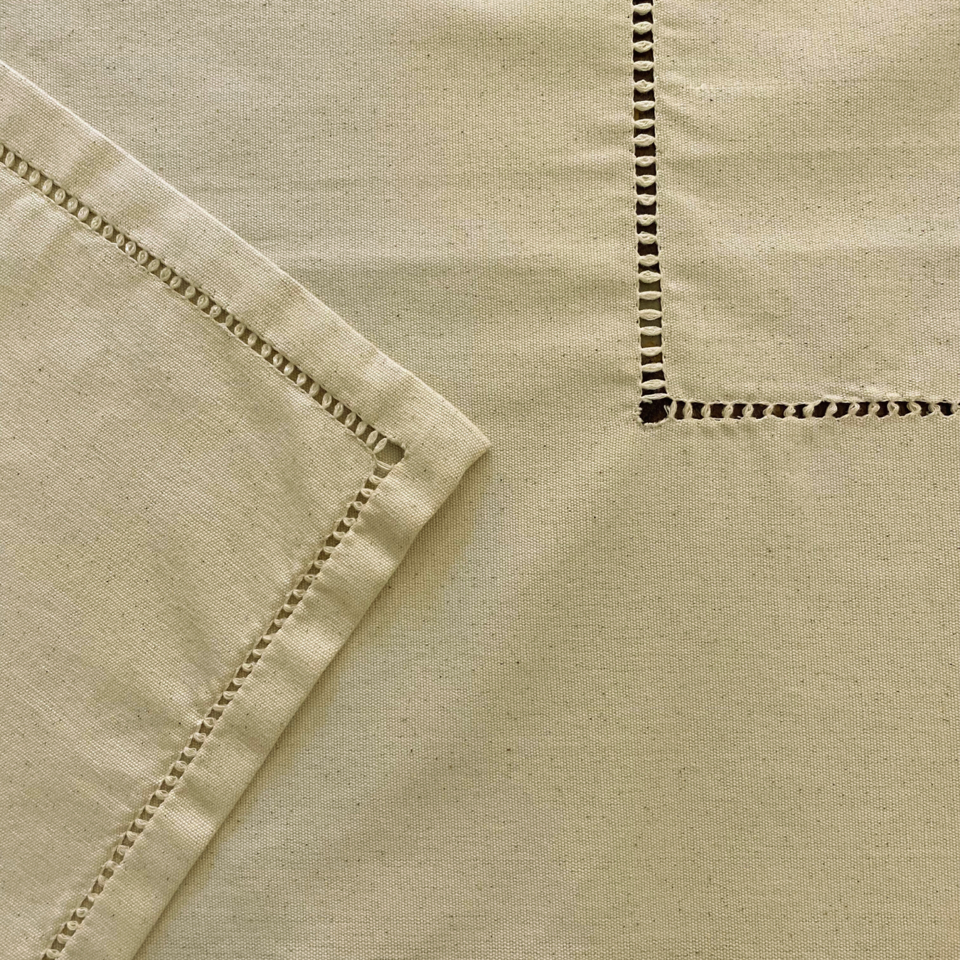 Rectangular Table Cloth GP - Beige (6 seater - 54" X 90")