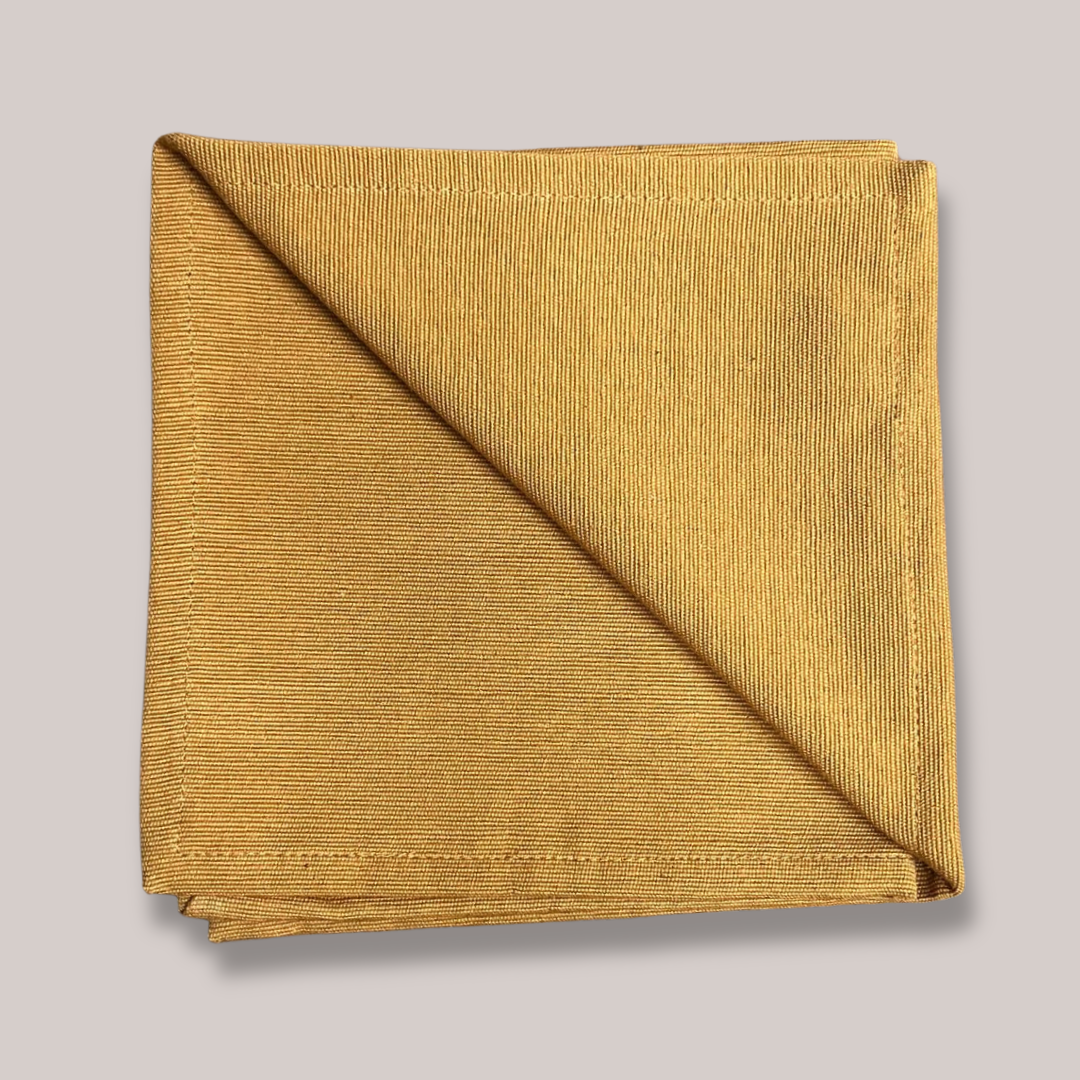 Serviettes 16x16 Saffron