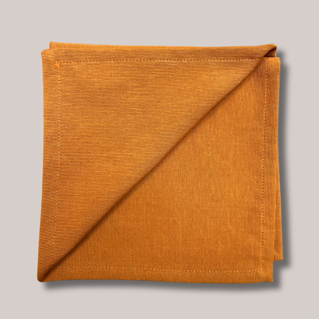 Serviettes 16x16 Burnt Orange
