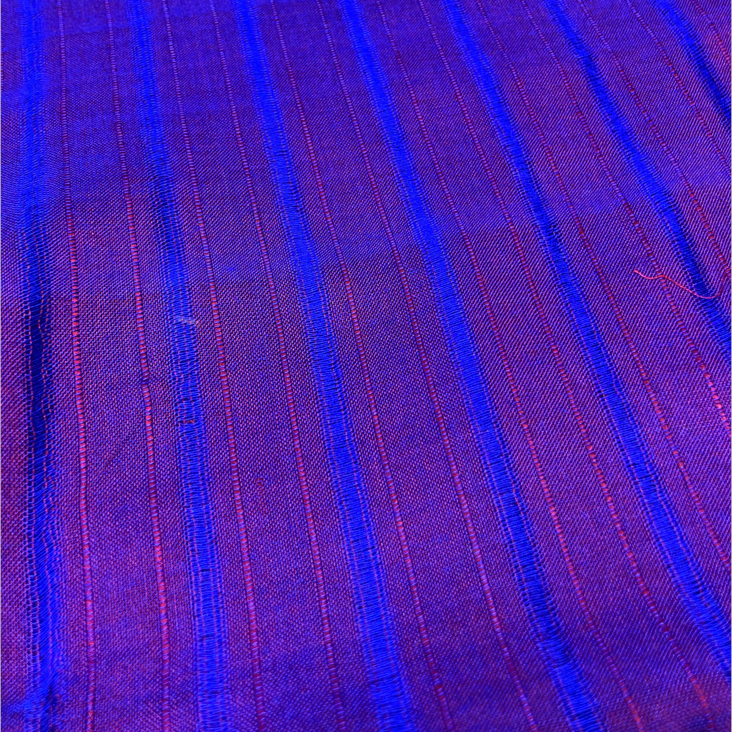 Shawl - Indigo & Blue stripes ii