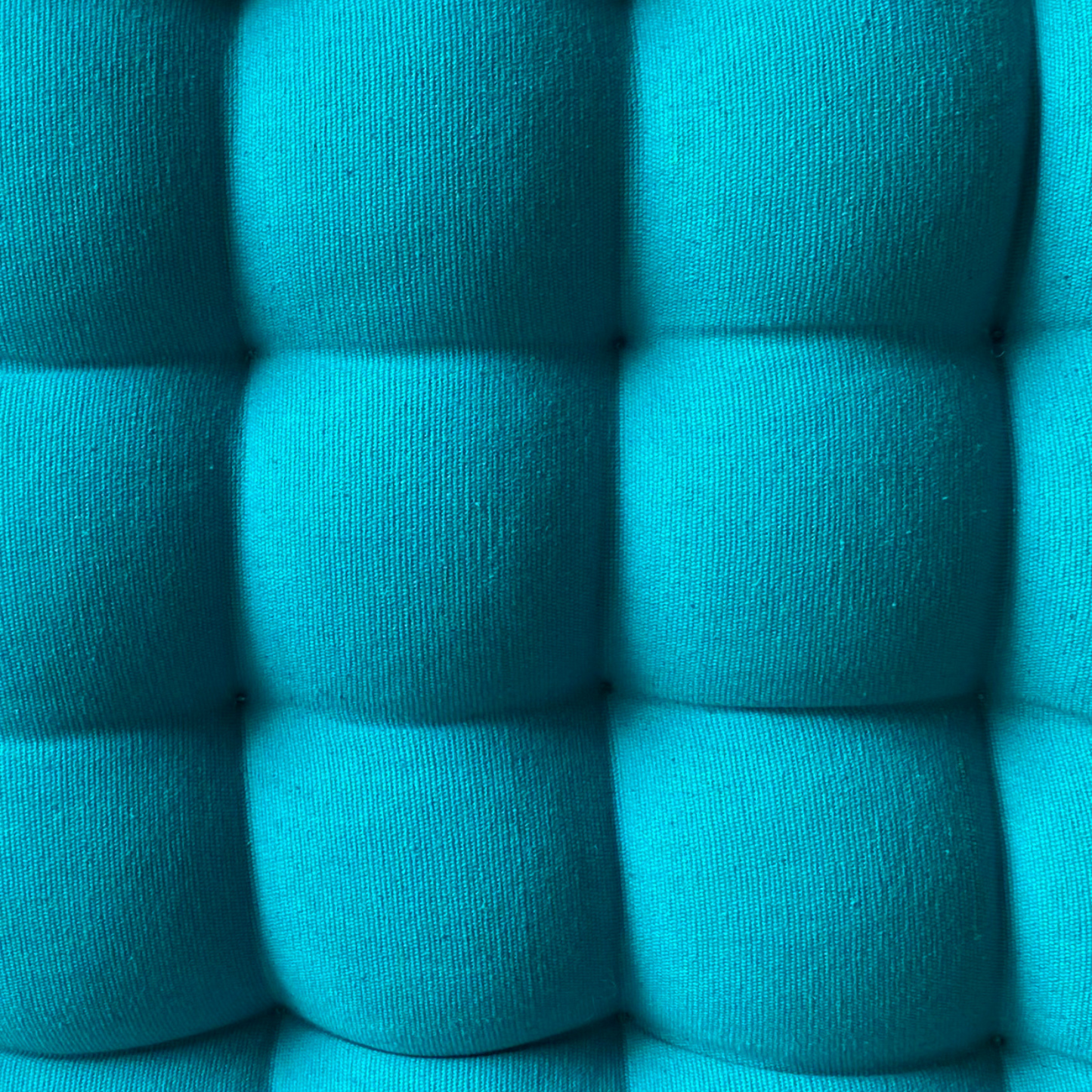 Quilted Cushion - Turquoise