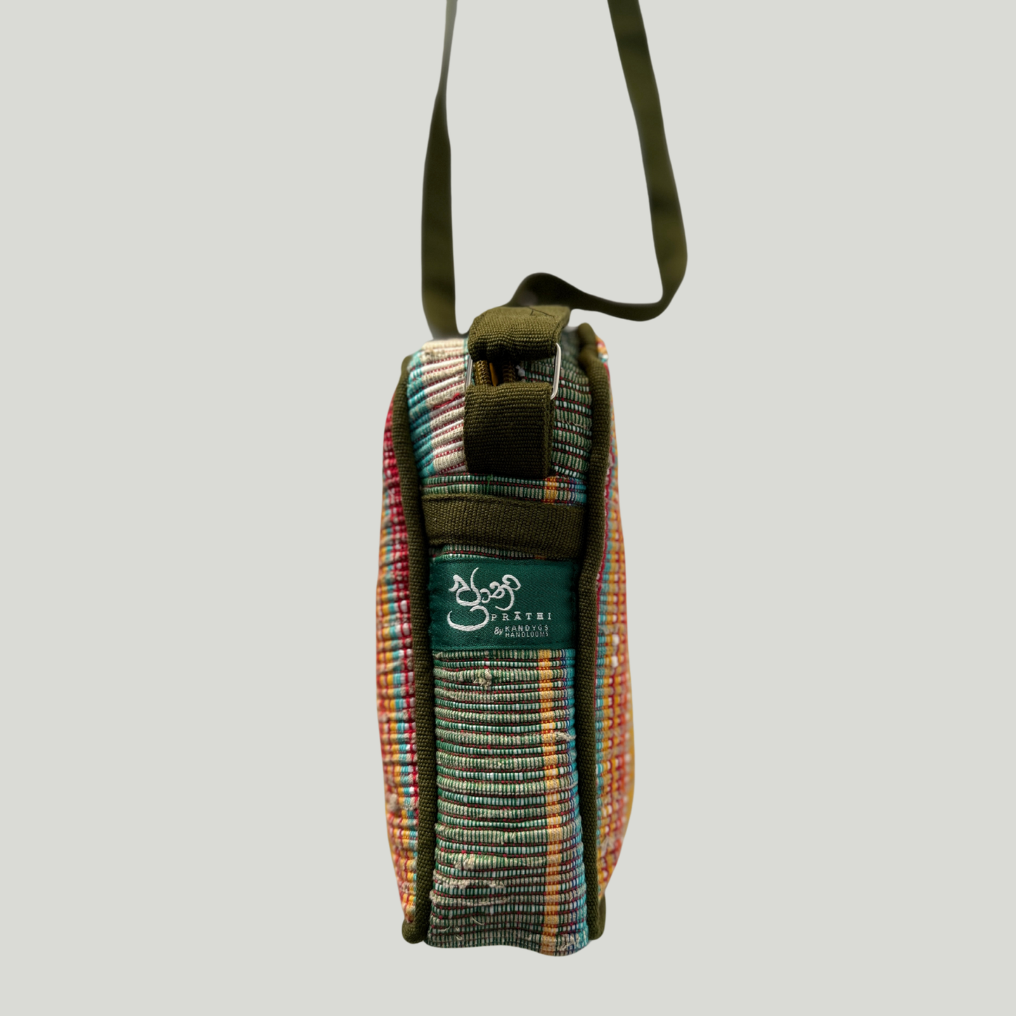 PRĀTHI Organizer Bag - Olive Green