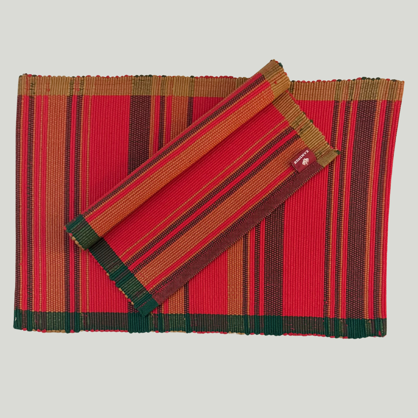 Table Mat - Red (X' Mas) II