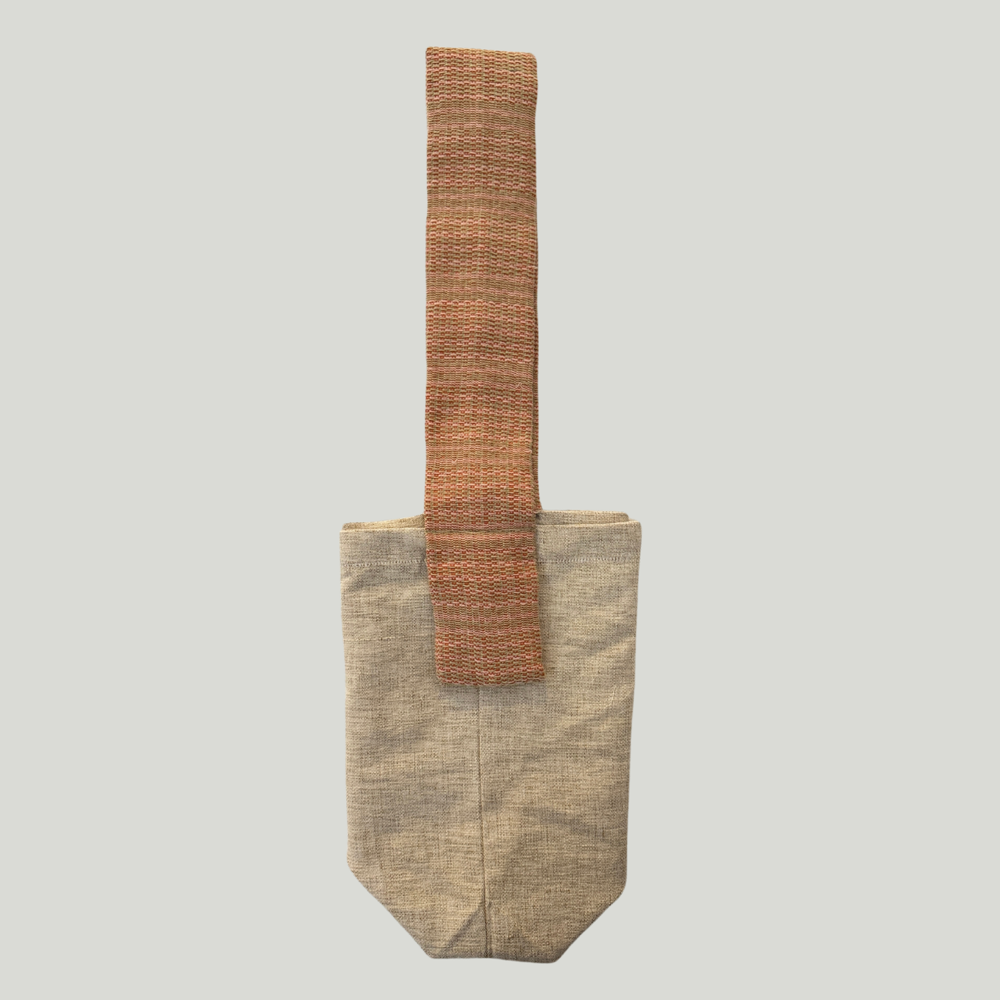 Hobo Bag - Off White & Rust