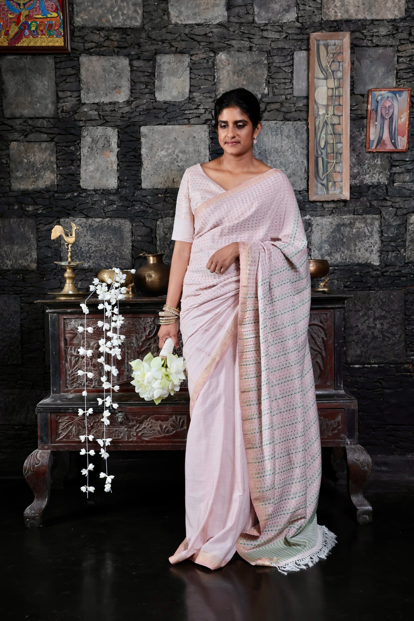 Handloom Bridal Saree VIII