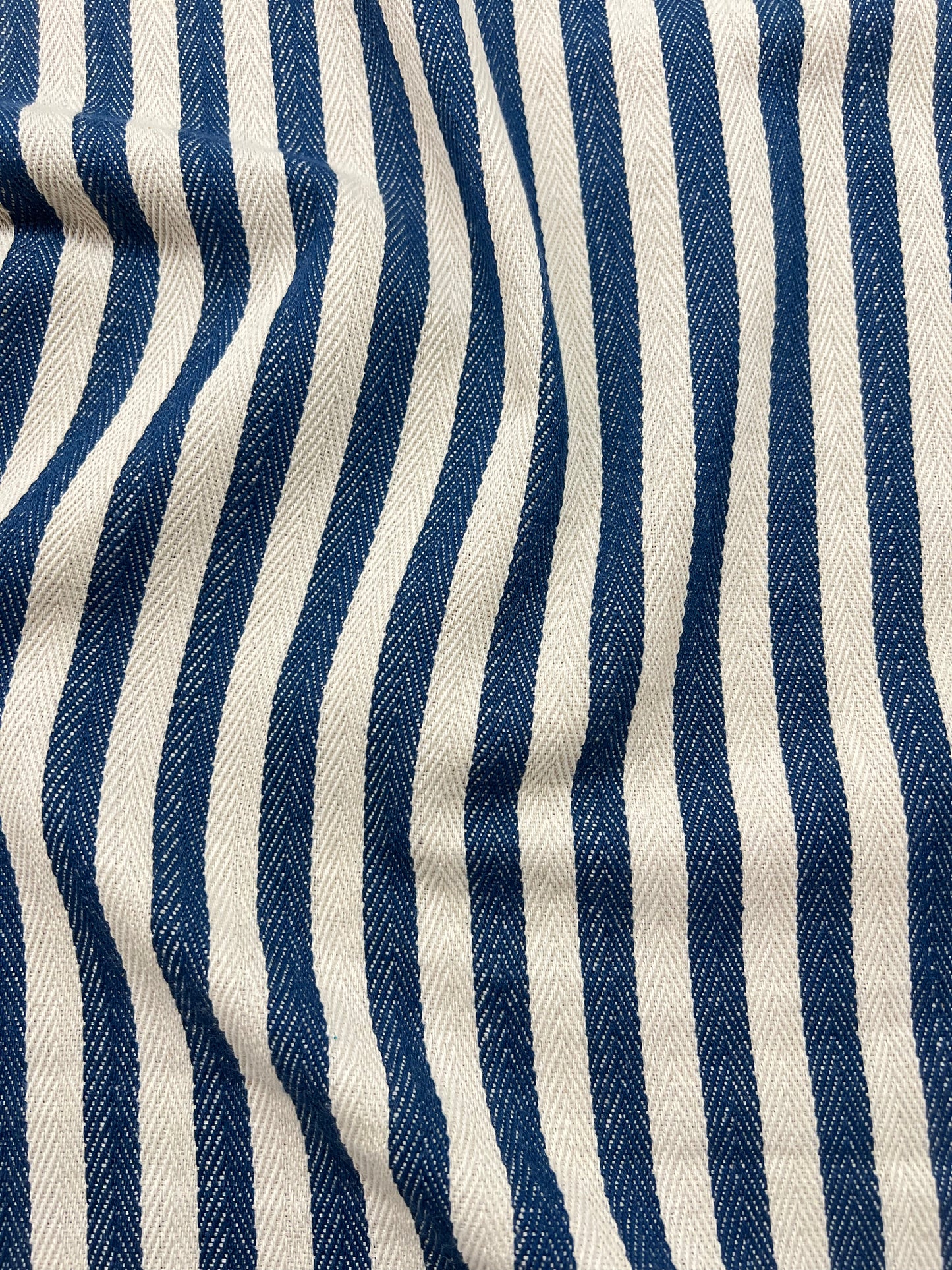 Fabric - Midnight Blue (Stripe) DHF