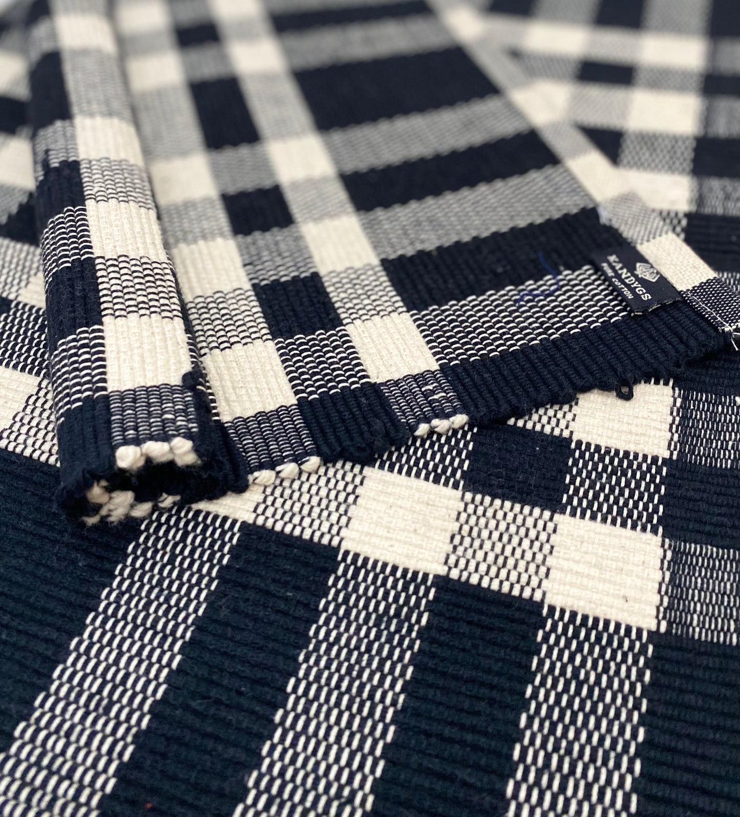 Table Mats - Black & White (Checks)