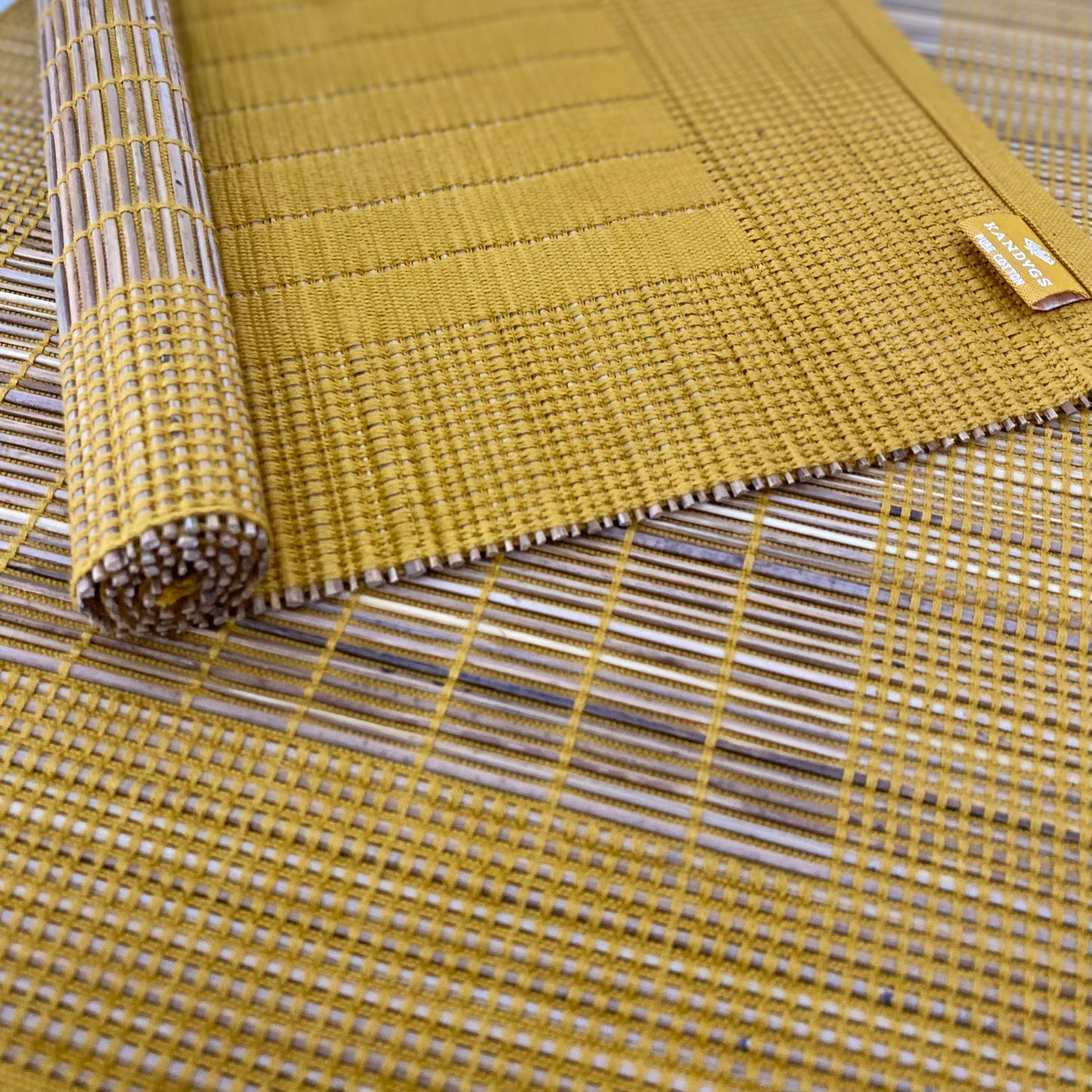 Ekel Table Mat - Mustard