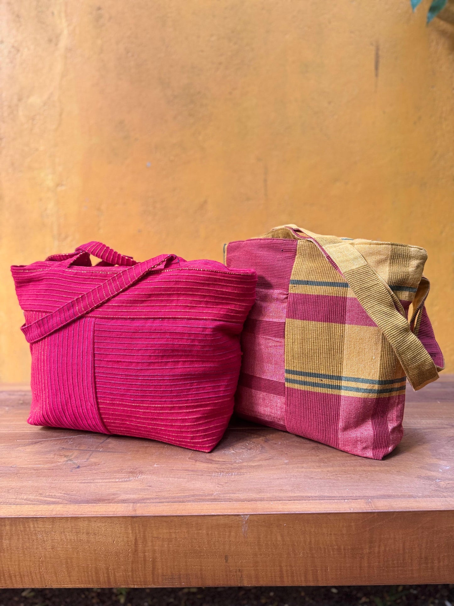 Front Zip Tote Bag