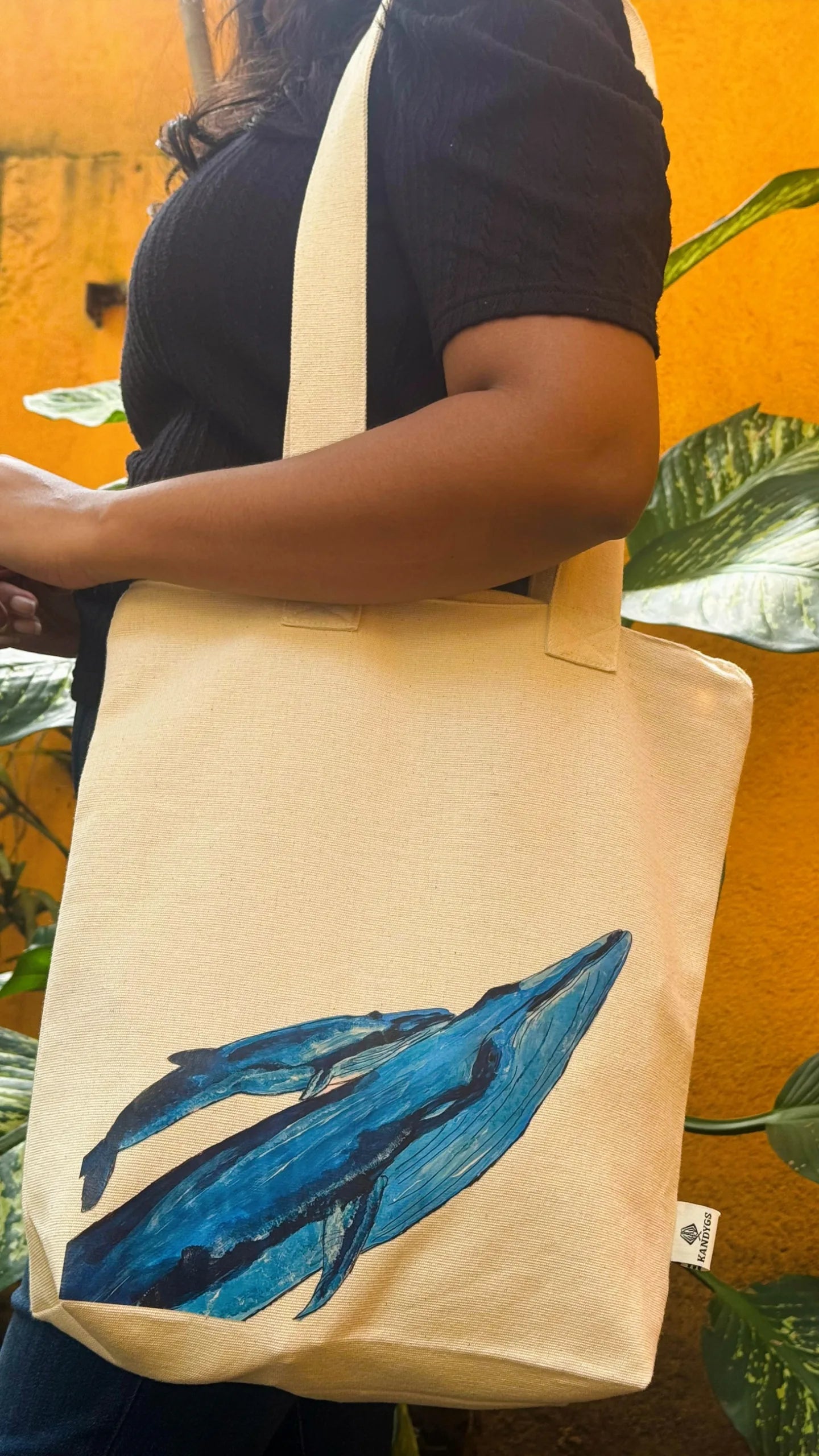 Printed Tote Bag - Plain