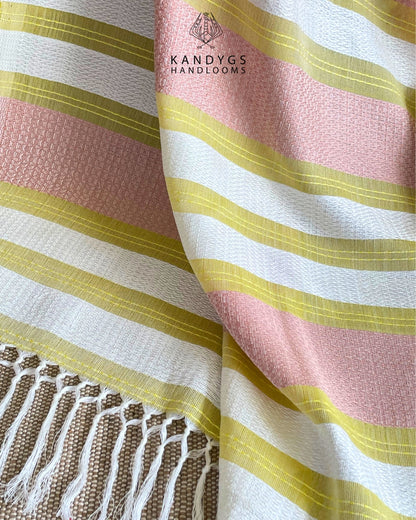 Saree Bamboo yellow
