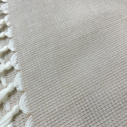 Bamboo & Cotton Throw - Beige