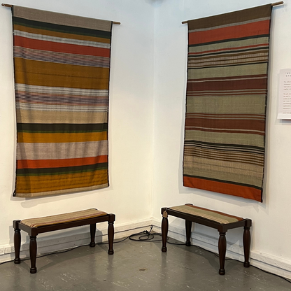 Cotton Designer Wall Hanging - Earthy Tones II