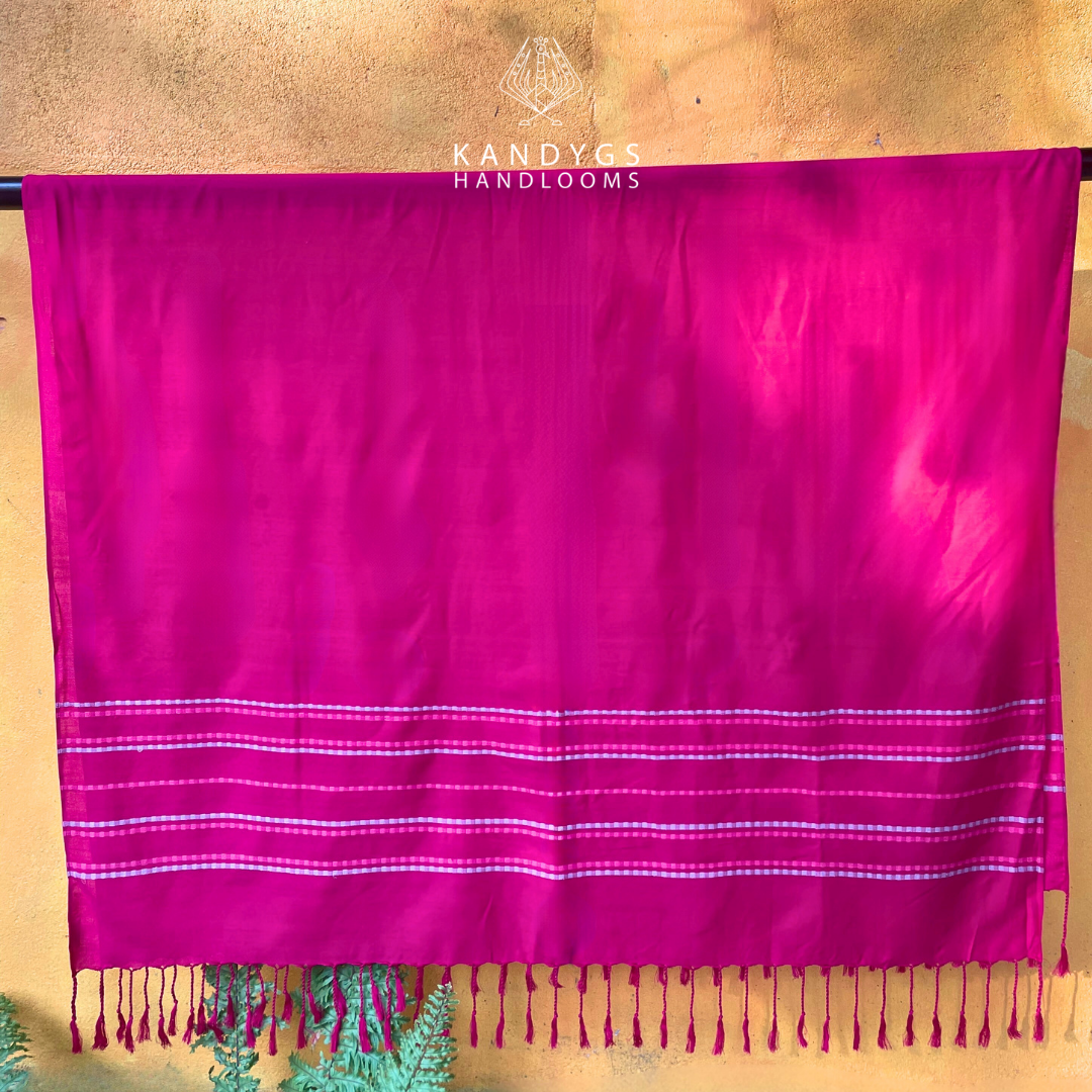 Bamboo & Cotton Throw Hot Pink ii