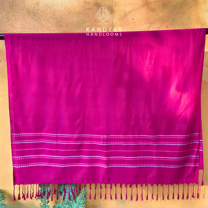 Bamboo & Cotton Throw Hot Pink ii