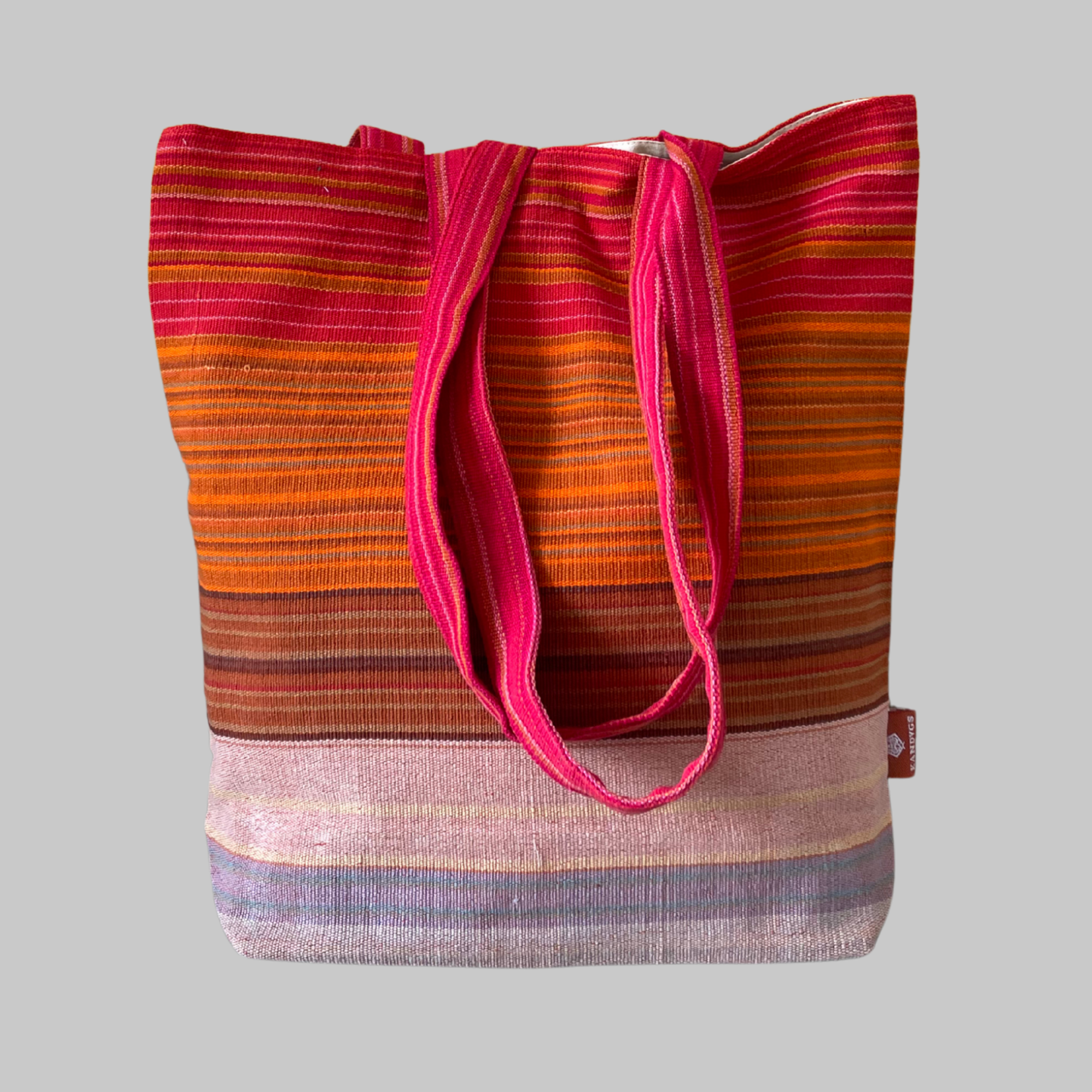 Sunset Stripe Tote Bag