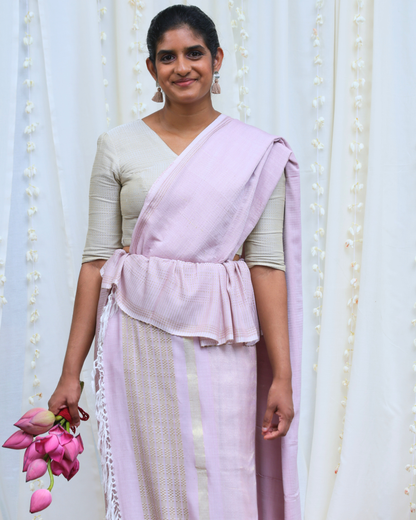 Handloom Bridal Saree- CATTLEYA