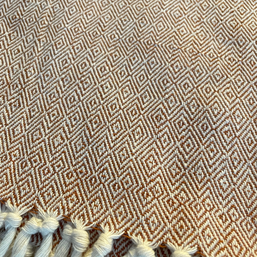 Bamboo & Cotton Throw - Beige