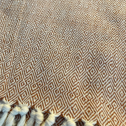 Bamboo & Cotton Throw - Beige