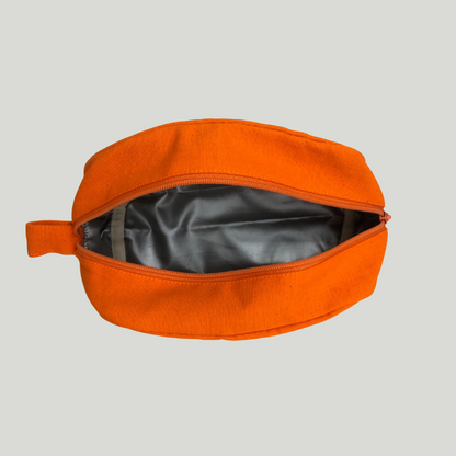 Wash bag -  Pumpkin Orange