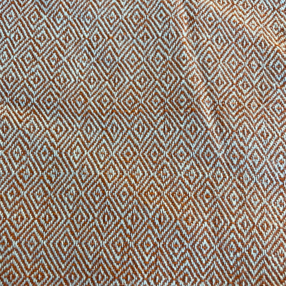 Bamboo & Cotton Throw - Rust