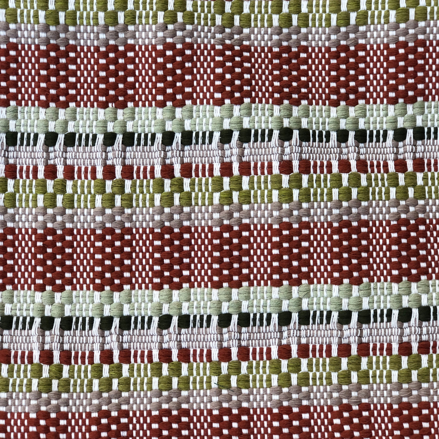 Rug - Ribs (Olive & Red rust)