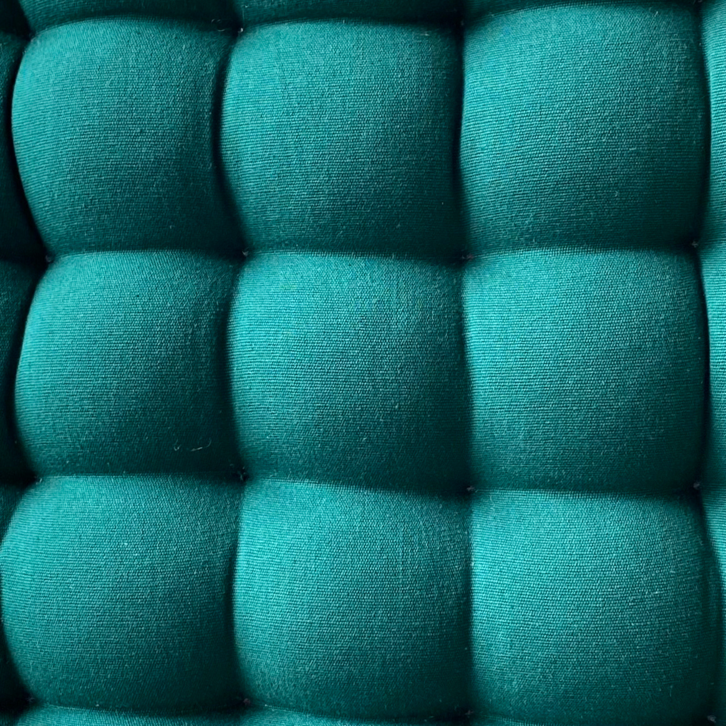 Quilted Cushion - Forest Green