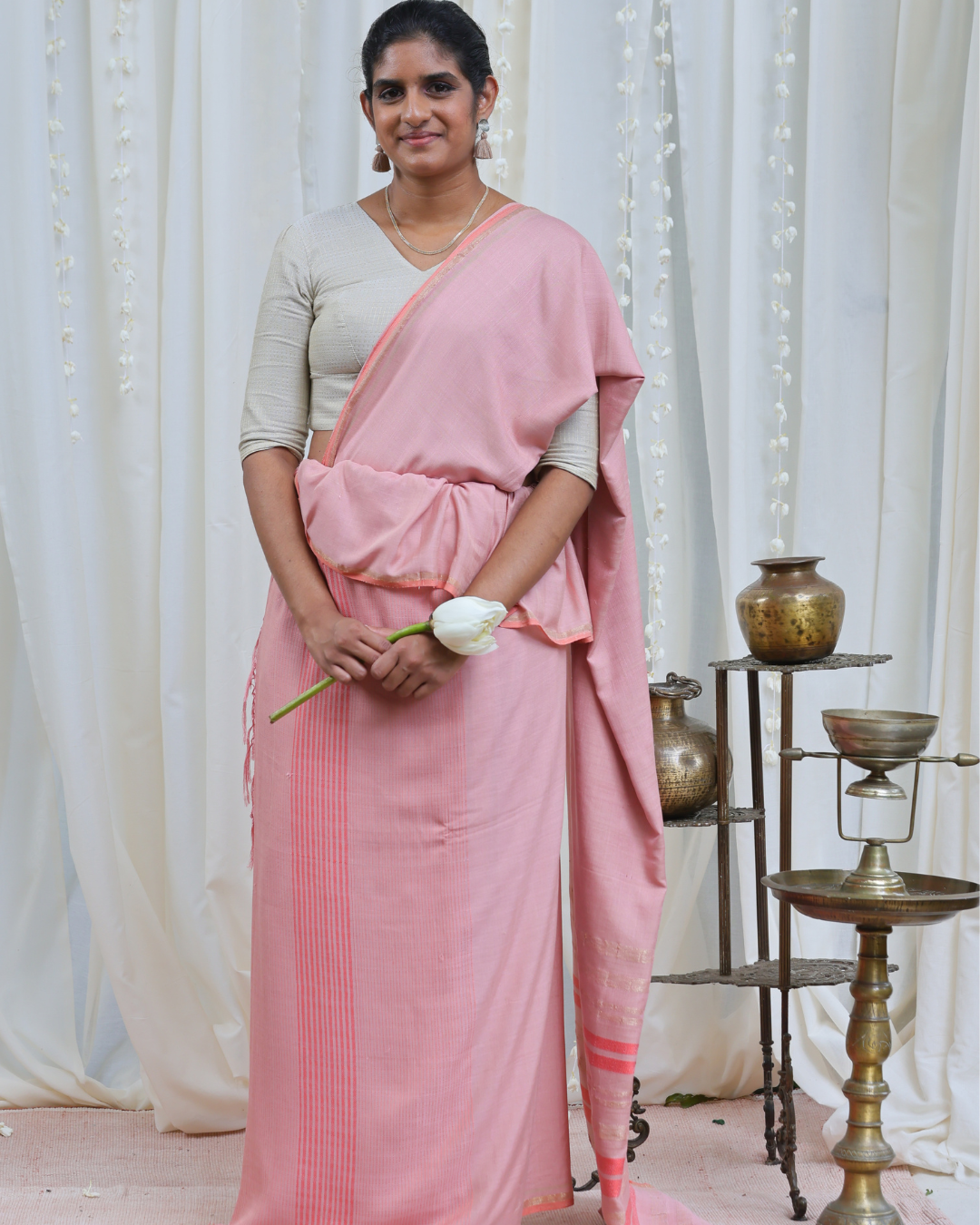Handloom Bridal Saree- ARALIYA