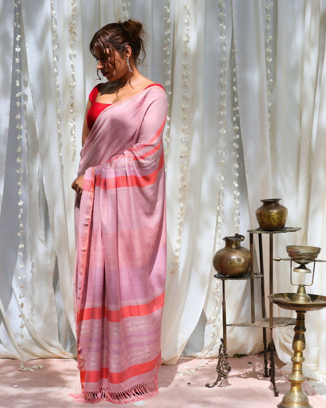 Handloom Bridal Saree- LILIUM