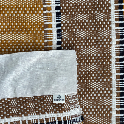 Rug - Stripes (Black & Mustard)