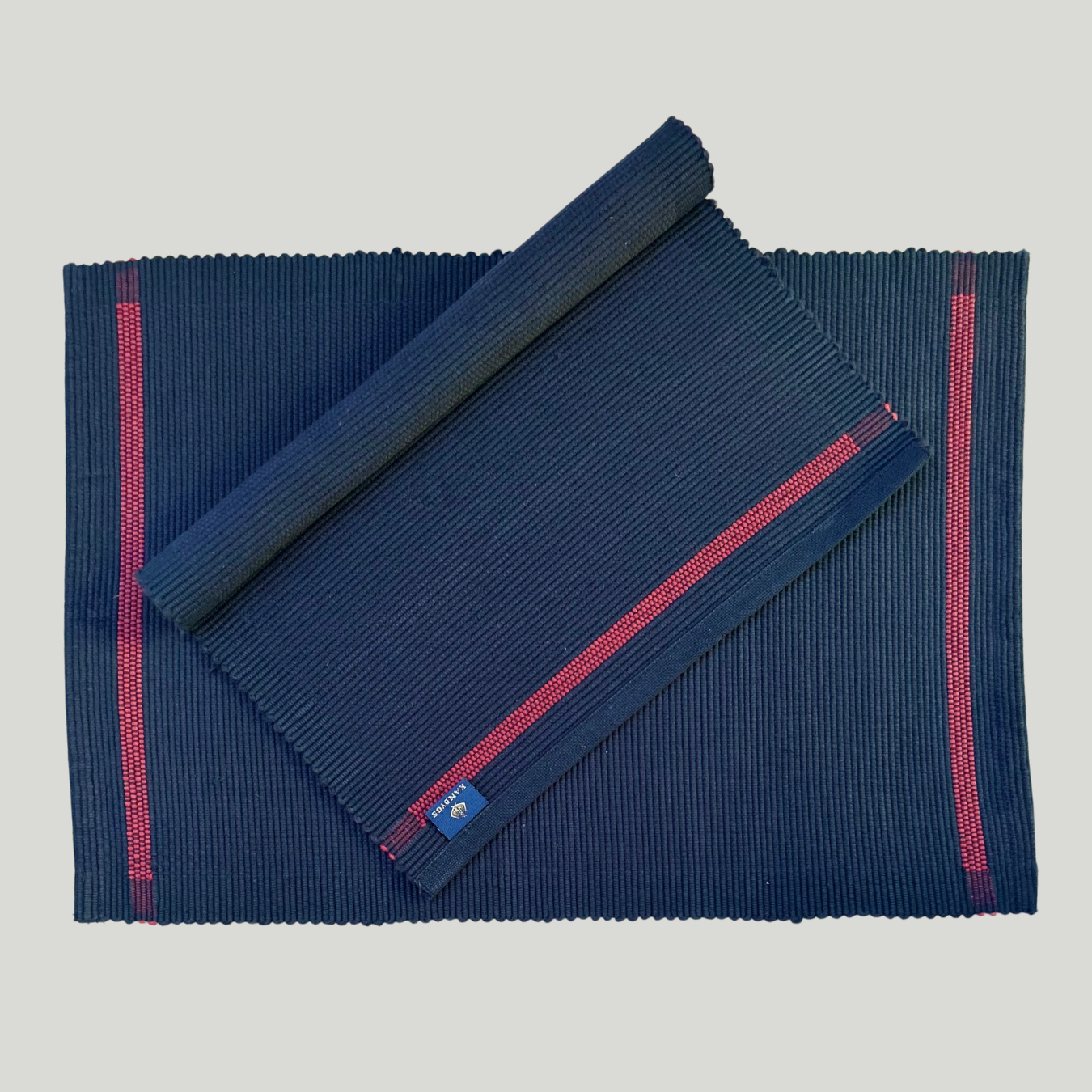 Table Mat - Midnight Blue & Pink