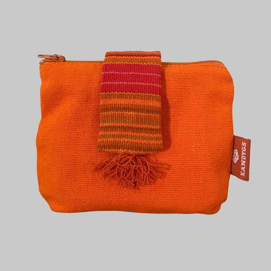 Tangerine Coin Pouch