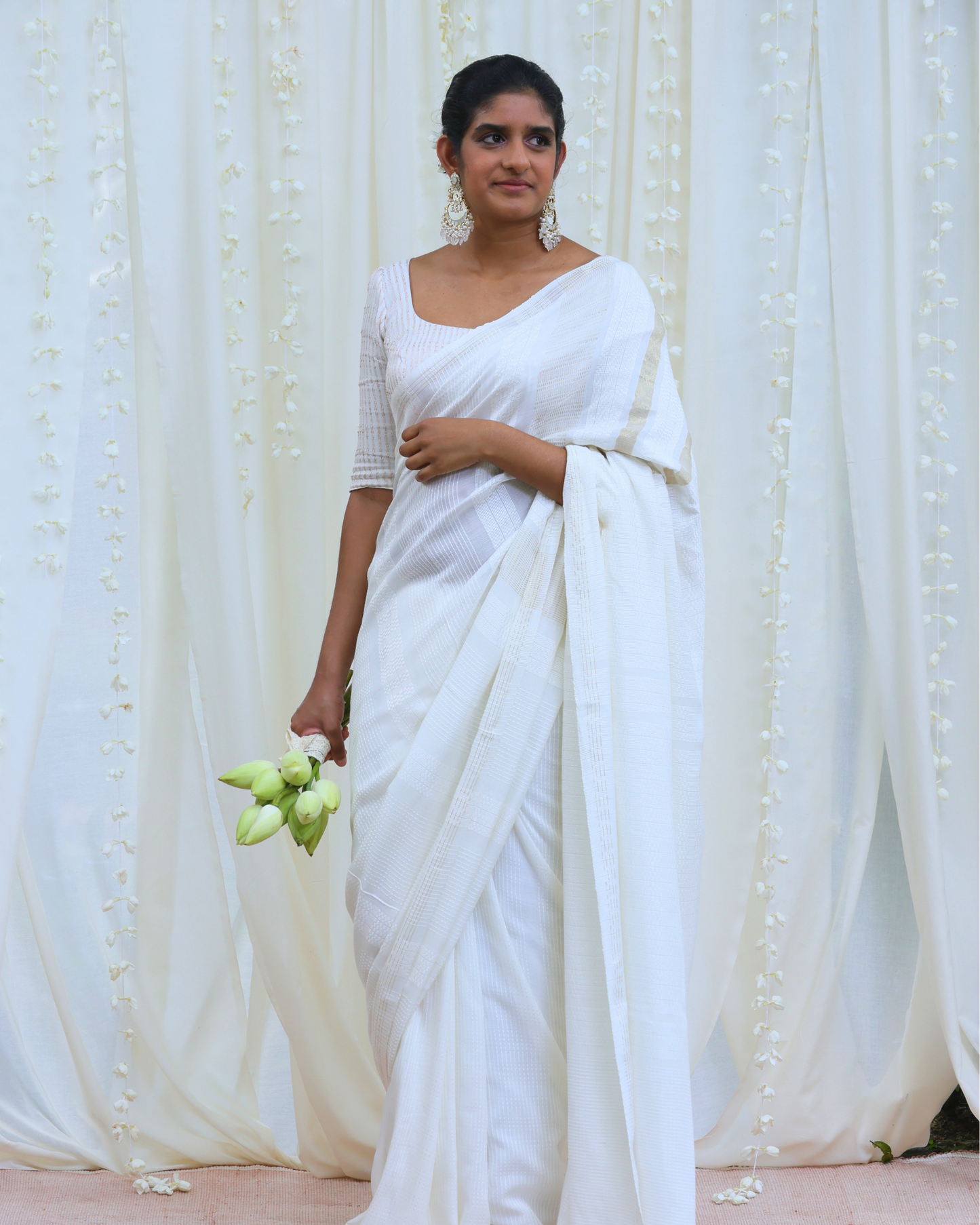 Handloom Bridal Saree-RHOEAS