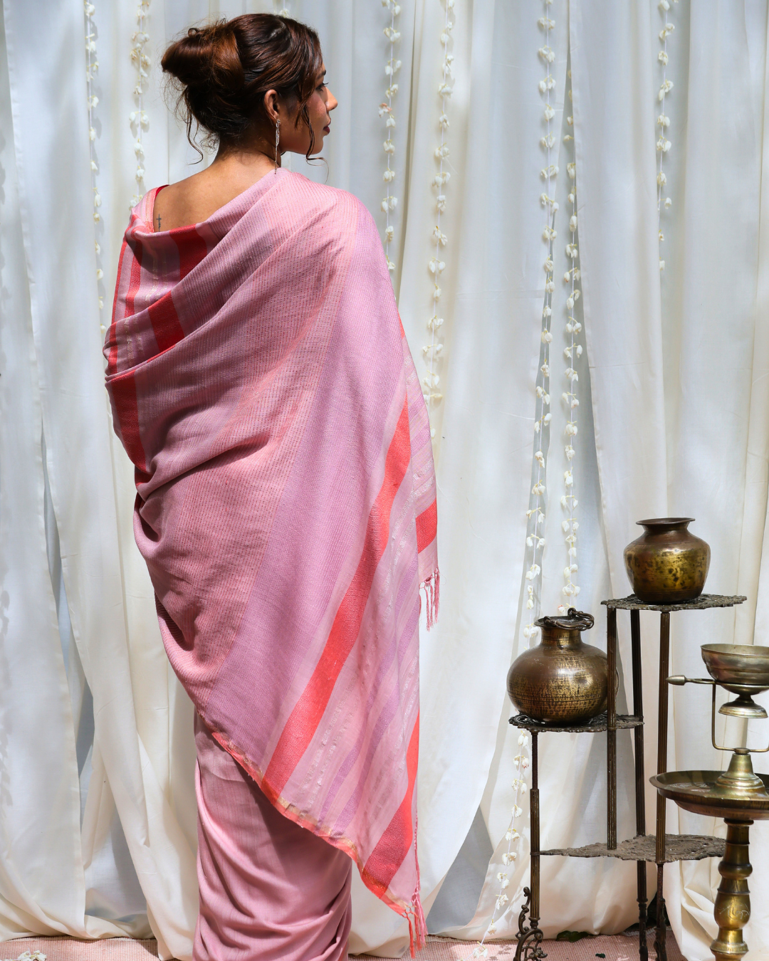Handloom Bridal Saree- LILIUM