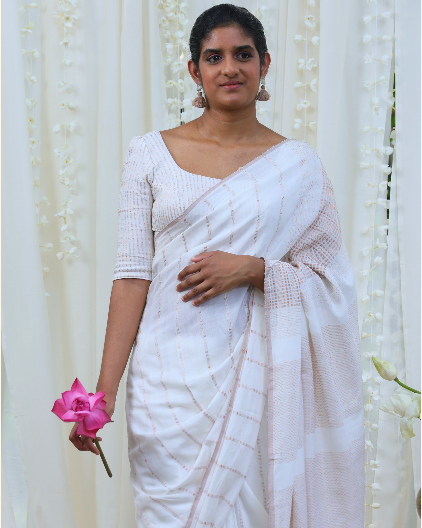 Handloom Bridal Saree-Nelum