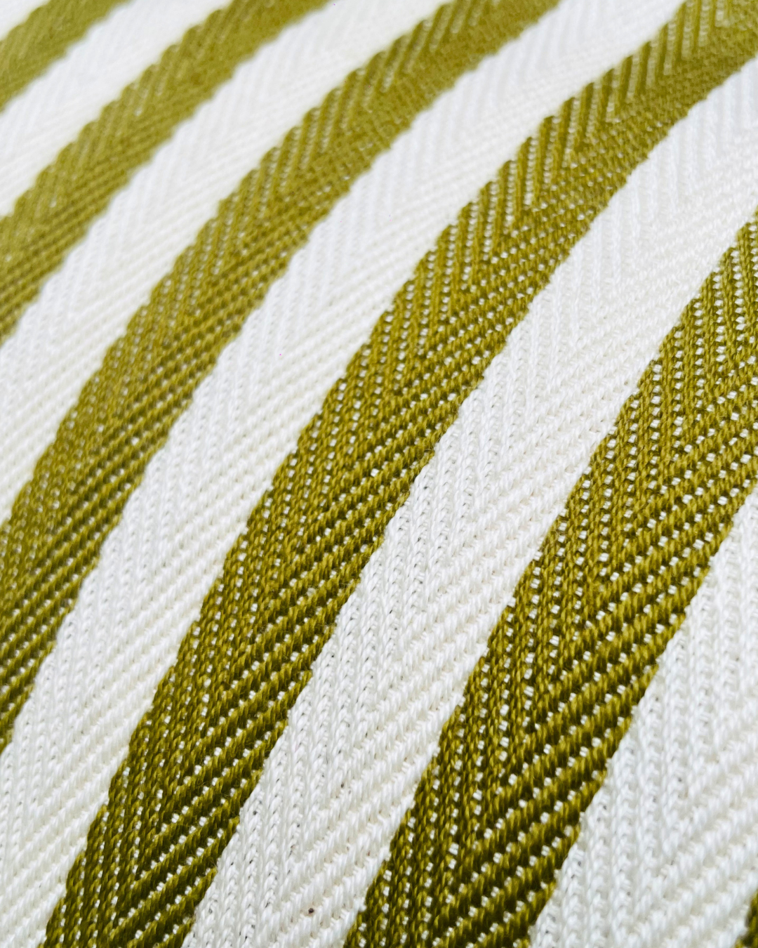Fabric - DHF olive green & White