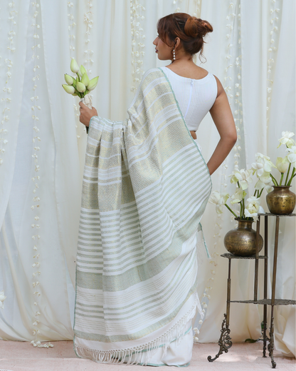 Handloom Bridal Saree-HORTENSIA