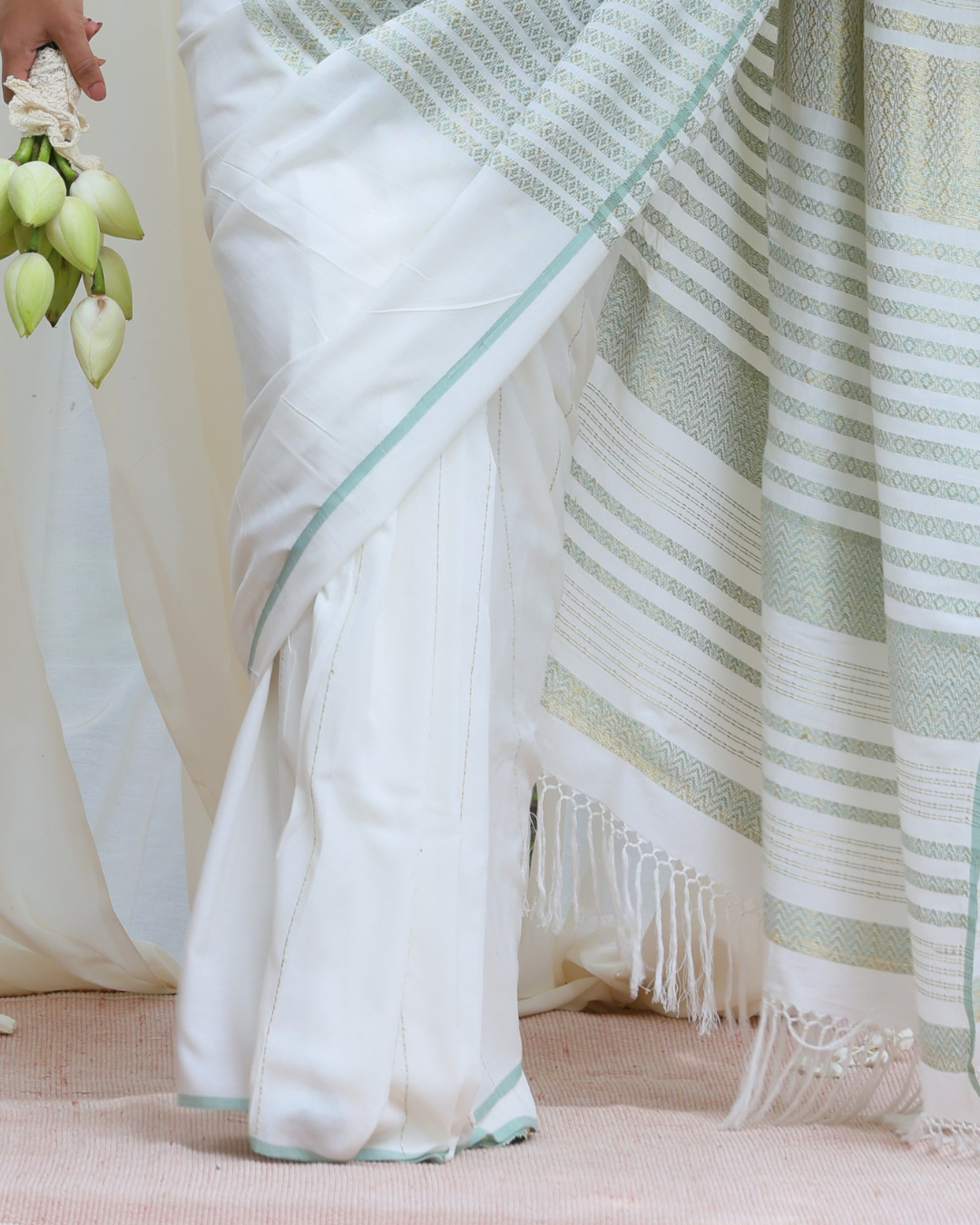 Handloom Bridal Saree-HORTENSIA