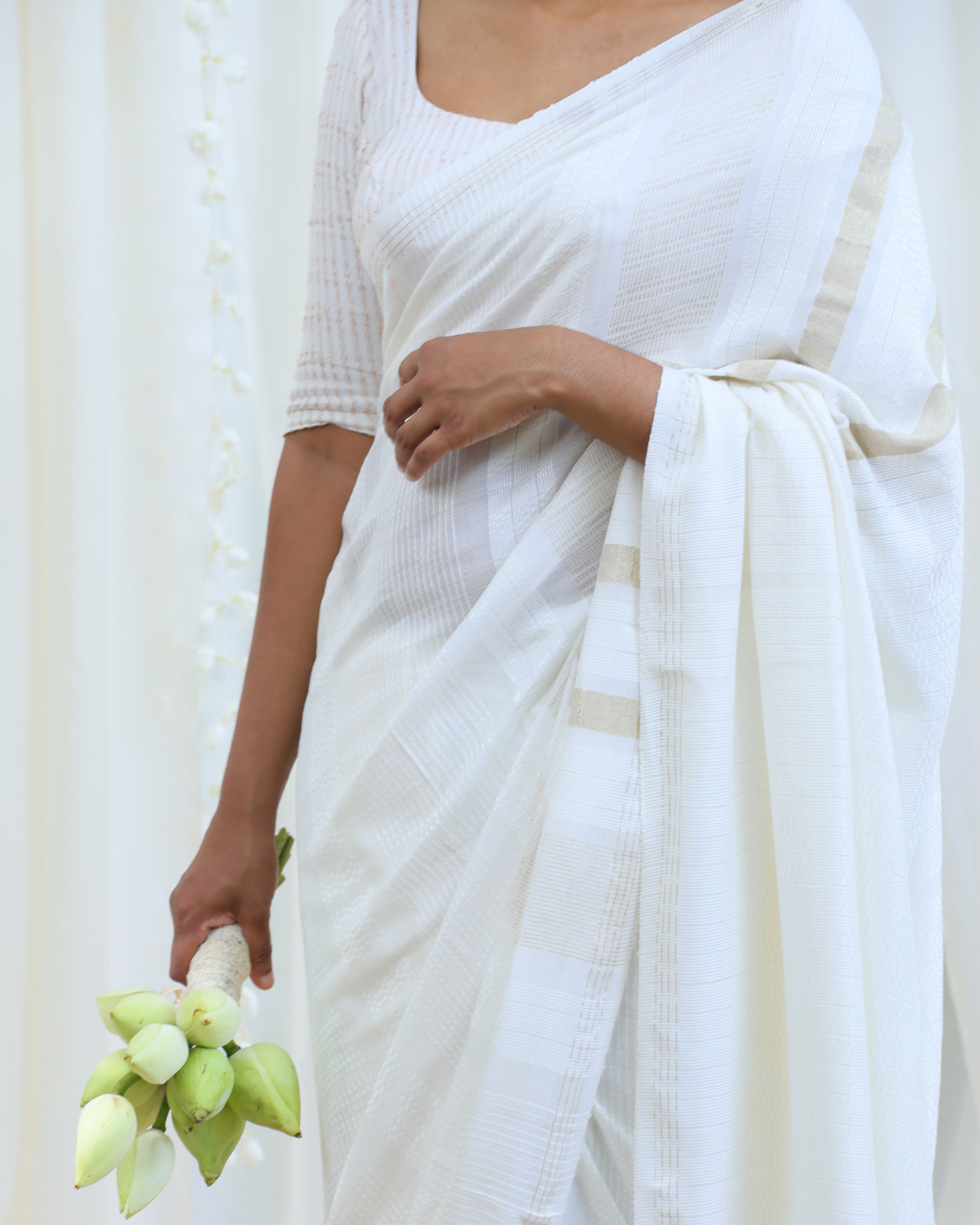 Handloom Bridal Saree-RHOEAS