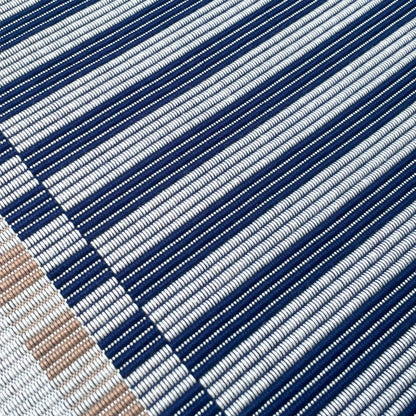 Table Mat -  Blue & White check