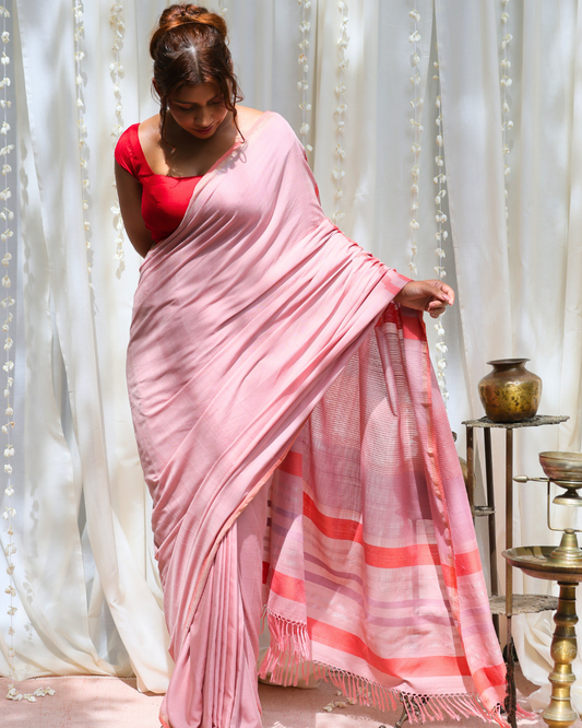 Handloom Bridal Saree- LILIUM
