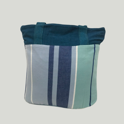Shopper bag - Blue stripes