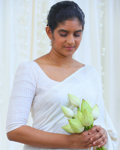 Handloom Bridal Saree-RHOEAS