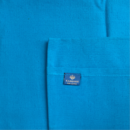 Cushion Cover - Turquoise Blue (18" X 18")