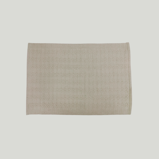 Designer Table Mat - Off White