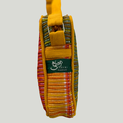 PRĀTHI Crossbody Bag - Yellow