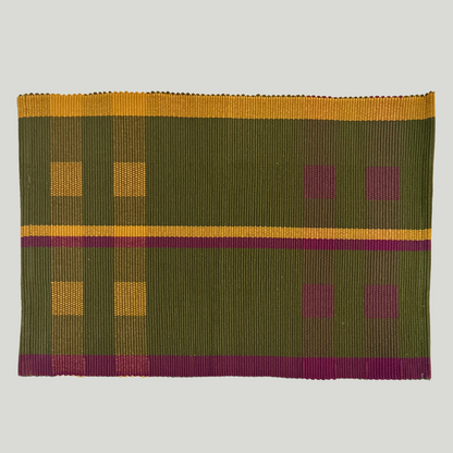 Table Mat - Dark Olive Green