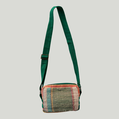PRĀTHI Crossbody Bag - Forest Green