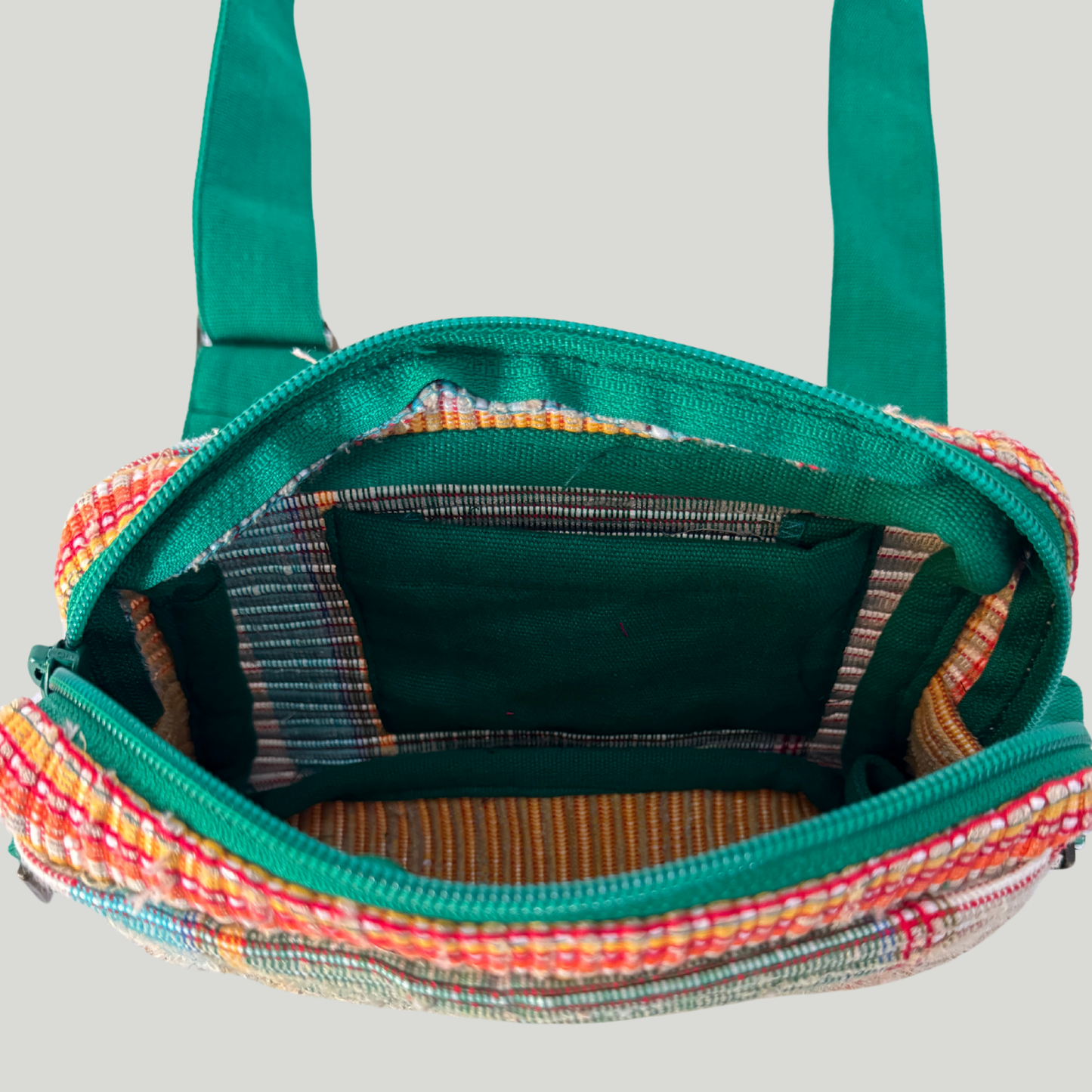 PRĀTHI Crossbody Bag - Forest Green