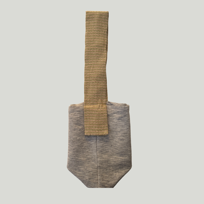 Hobo Bag - Black & Beige